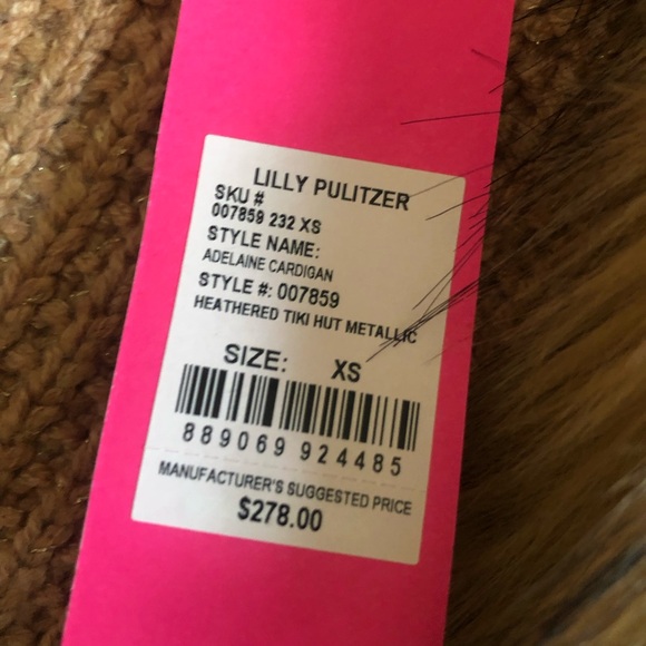 New w Tag: Lilly Pulitzer Adelane Cardigan. - Picture 7 of 11